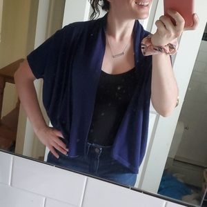 Loft short sleeve flowy cardigan